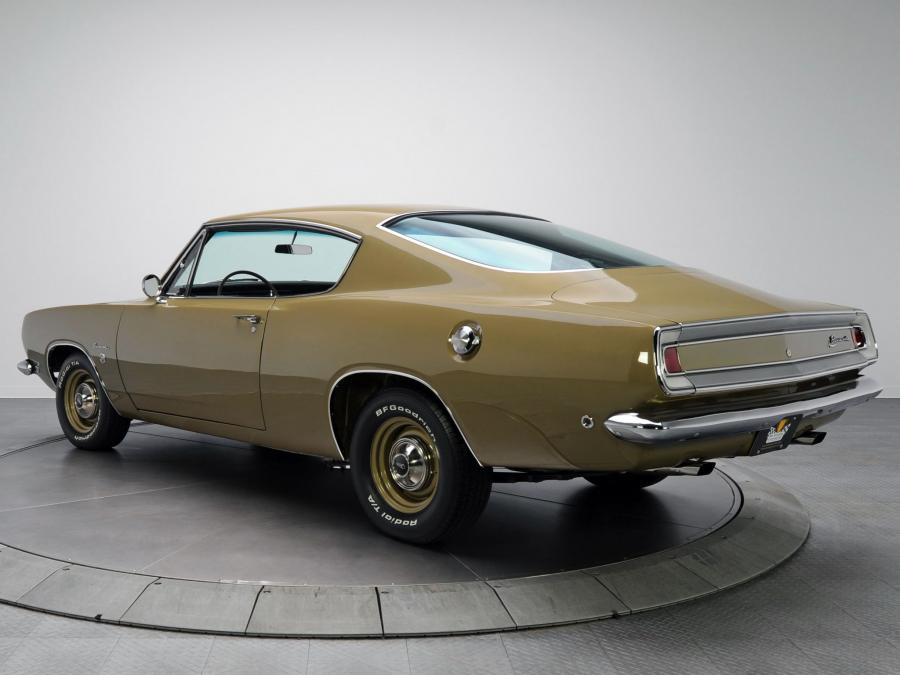  Plymouth Barracuda Formula S Fastback (BH29) 1968 года  (фото 12 из 21)